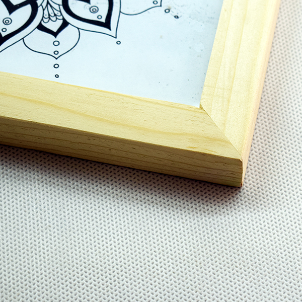 قاب عکس چوبی دو سانتی سایز 15×15 سانتی متر