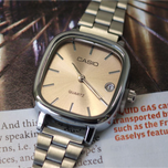 ساعت کاسیو الد مانی کرم بند استیل