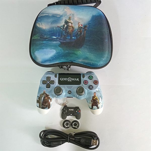 دسته بازی بی سیم سونی DualShock 4 طرح God Of War مناسب PS4 PC