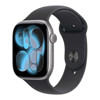ساعت هوشمند اپل واچ سری 11 مدل Space Grey Al Black SB - 46MM - خاکستری - اصلی (گارانتی 18 ماهه شرکتی)