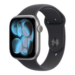 ساعت هوشمند اپل واچ سری 11 مدل Space Grey Al Black SB - 46MM - خاکستری - اصلی (گارانتی 18 ماهه شرکتی)