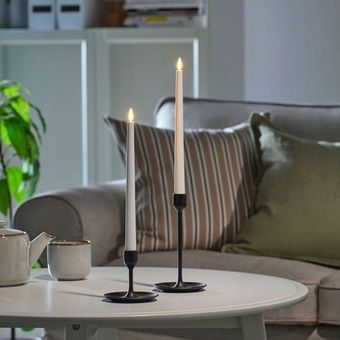 شمع LED ایکیا مدل SMALOM بسته 2 عددی