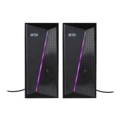 اسپیکر دوتکه رومیزی +DETEX مدل DS917 - مشکی