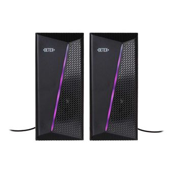 اسپیکر دوتکه رومیزی +DETEX مدل DS917 - مشکی