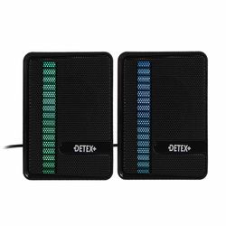 اسپیکر دوتکه رومیزی +DETEX مدل DS915 - مشکی