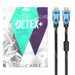 کابل 10 متری DETEX+ HDMI - مشکی