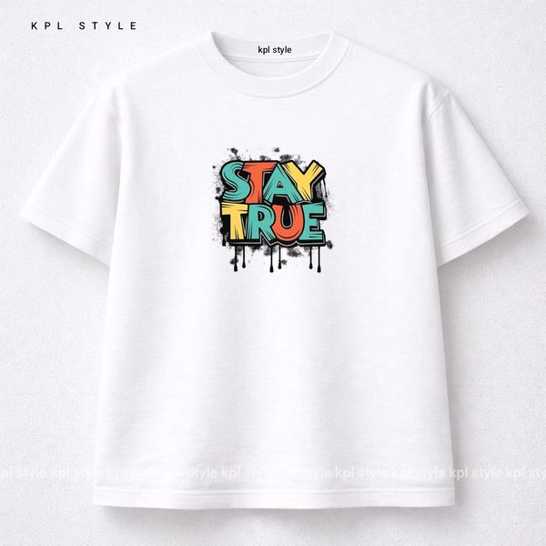 تیشرت باکسی 100٪ پنبه با طرح بدون نقاب | پارچه بادوام | کد 1469