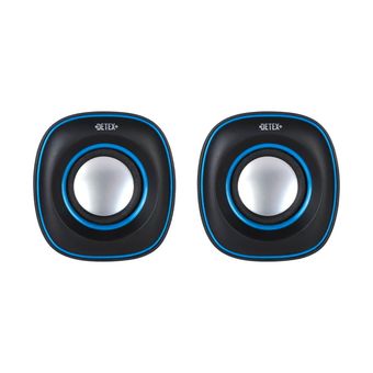 اسپیکر دوتکه رومیزی +DETEX مدل DS914 - آبی
