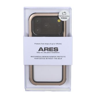 قاب Original KZDoo Ares مدل Apple iPhone 17 Pro - طلایی