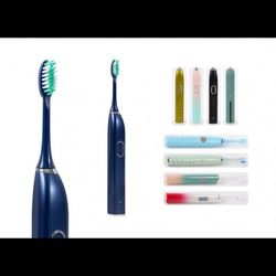 مسواک برقی IPX7 مدل NJR-222 فول پک با 6 سری و جامسواکی