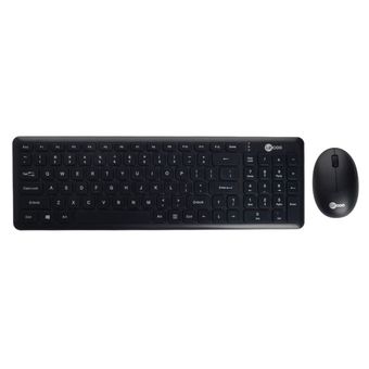ماوس و کیبورد بی سیم LeCoo مدل KW204 - مشکی