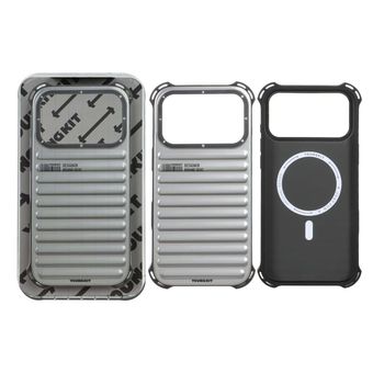 قاب اورجینال YoungKit Magsafe مدل Apple iPhone 17 Pro - خاکستری