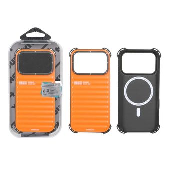 قاب اورجینال YoungKit Magsafe مدل Apple iPhone 17 Pro - نارنجی