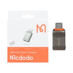 تبدیل Mcdodo OTG USB3.0 TO Type-C مدل OT-873 - خاکستری - RYL