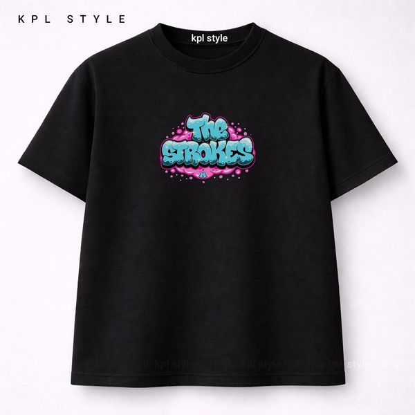 تیشرت باکسی 100٪ پنبه با طرح Crash | تنفس‌پذیر | کد 1471