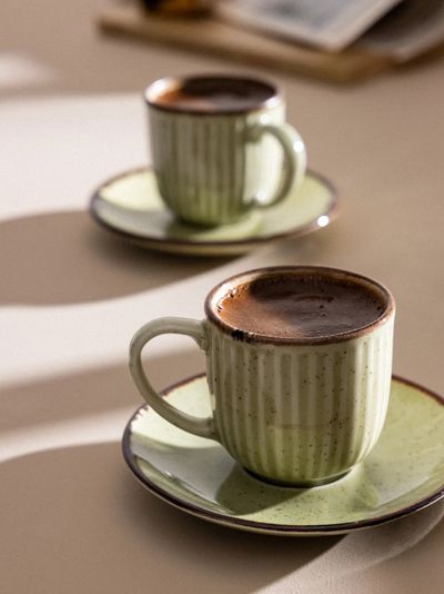 سرویس قهوه خوری 12 پارچه 6 نفره مادام کوکو مدل Kleby