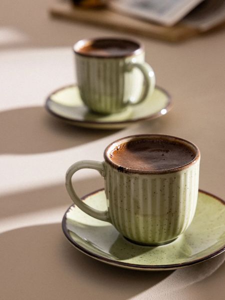 سرویس قهوه خوری 12 پارچه 6 نفره مادام کوکو مدل Kleby