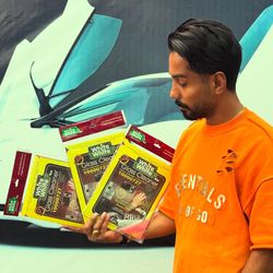 دستمال نانو‌وایت تصل هولگرام طلایی