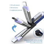 کابل تبدیل USB به USB-C کانفلون مدل RGB2 طول 1 متر