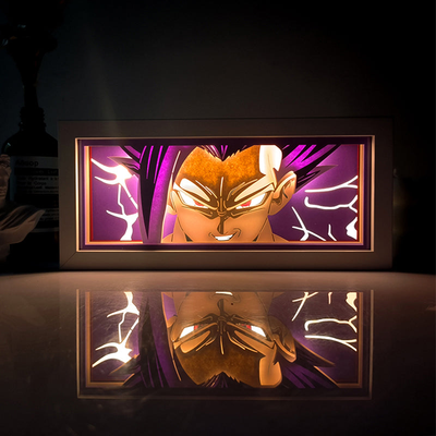 تابلو لایت باکس انیمه ای الترا ایگو گوهان دراگون بال | Ultra Ego Gohan Dragon Ball  Anime Light Box