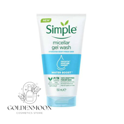 ژل شستشو صورت سری میسلار مدل واتر بوست 150میل سیمپل