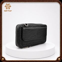 کیف دستی چرم اصل نایب مدل رمزدار کد 1