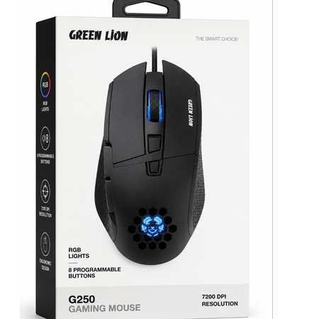 موس سیم دار گرین لاین مدل G250
