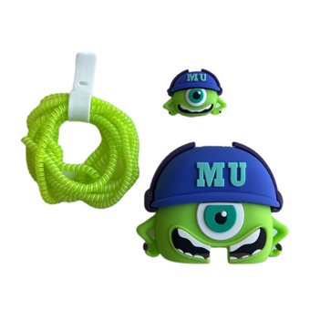 محافظ 4 تیکه سیلکونی شارژر 25وات اورجینال مدل - مایک دانشگاه هیولا ها