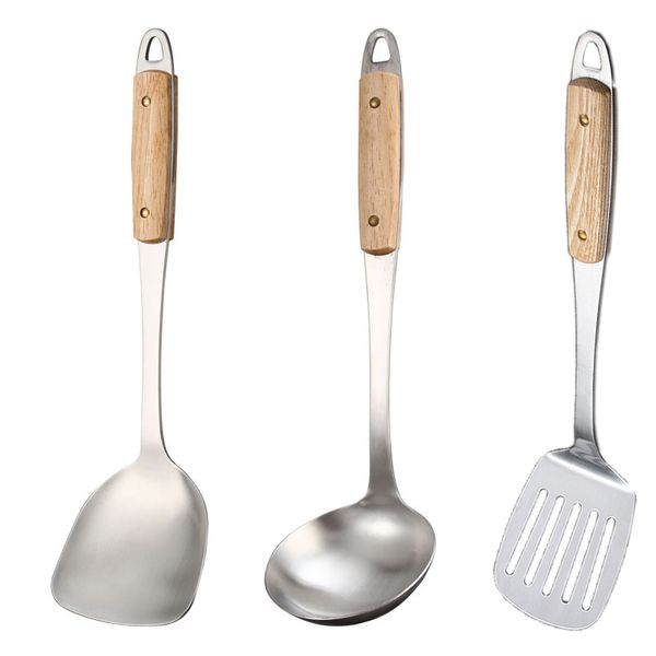 سرویس کفگیر و ملاقه سه پارچه مدل 3pcs