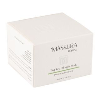 ماسک شب حاوی روغن درخت چای Maskura 50ml ماسکورا