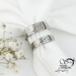 حلقه ست نقره با عیار 925 روکش آب طلا کد 16047