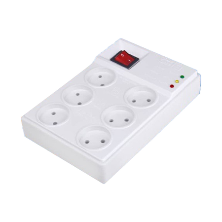 محافظ 6 خانه بدون ارت آنالوگ فردان الکتریک