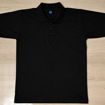 تیشرت جودون سه دکمه ساده بیسیک