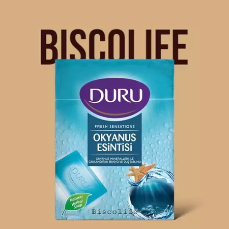 صابون دورو Duru با رایحه اقیانوس بسته 4 عددی