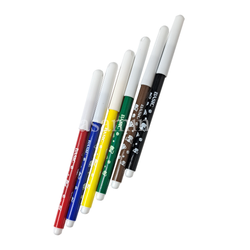 ماژیک رنگ آمیزی آبرنگی 6 رنگ بیسیک water colour pens