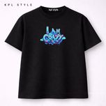 تیشرت باکسی 100٪ پنبه CRAZY | فیت اورسایز | کد 1472