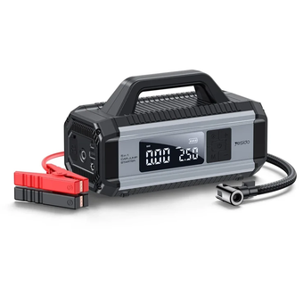 جامپ استارتر خودرو و پاوربانک Yesido 10000mAh مدل VC13 - مشکی (گارانتی 18 ماه تعویض نیکان همراه)