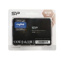 هارد Silicon Power SSD مدل A58 ظرفیت 512GB - مشکی