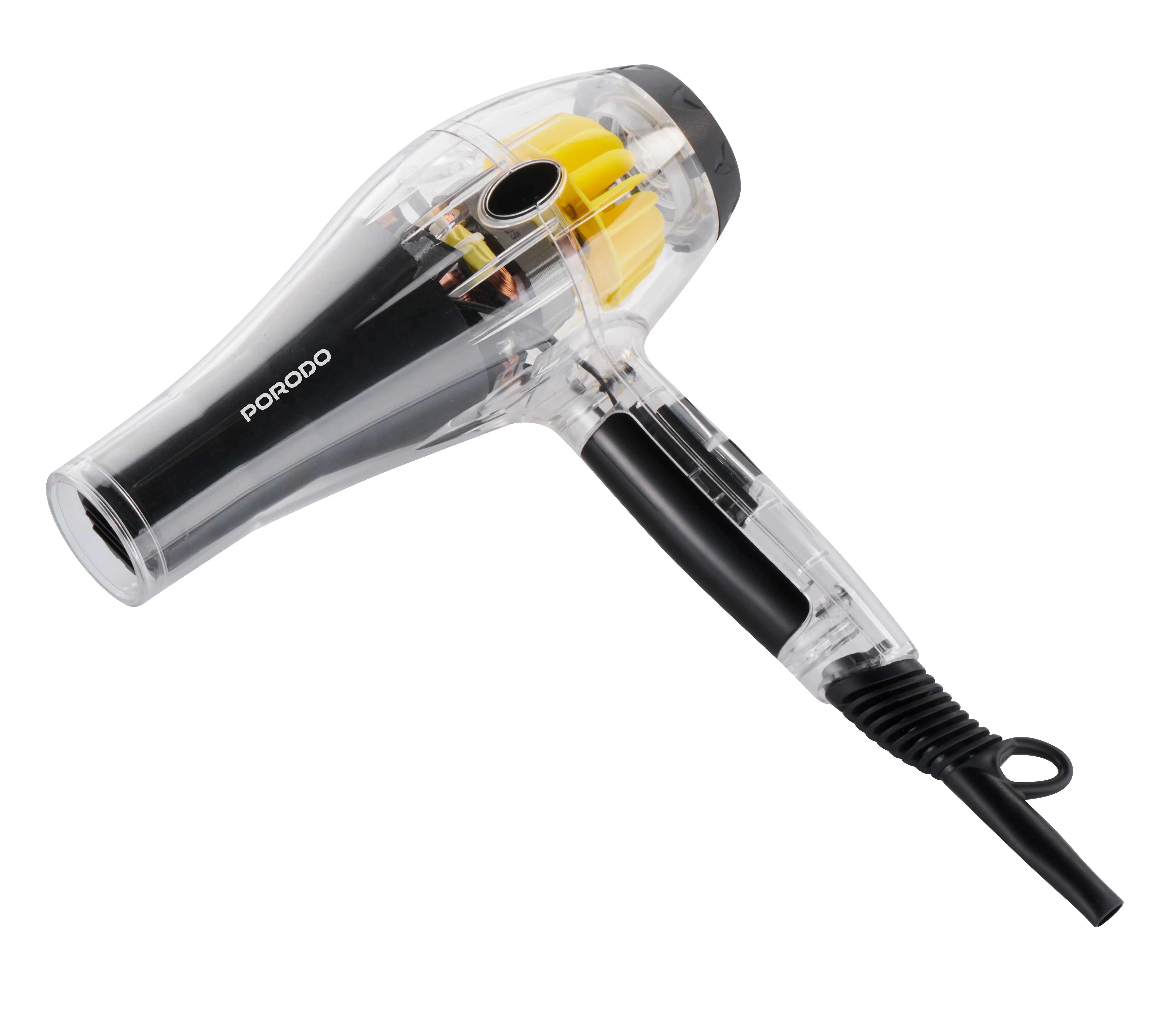 سشوار Porodo مدل CRYSTAL SHELL PDLFST106BK - مشکی (گارانتی 24 ماهه شرکتی)