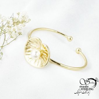 دستبند النگویی طرح طلا کد 16355