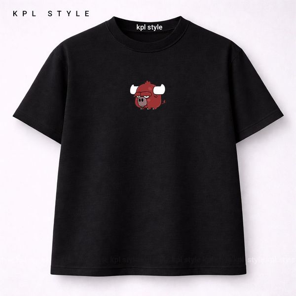 تیشرت باکسی 100٪ پنبه مینیمال | پارچه بادوام | کد 1445