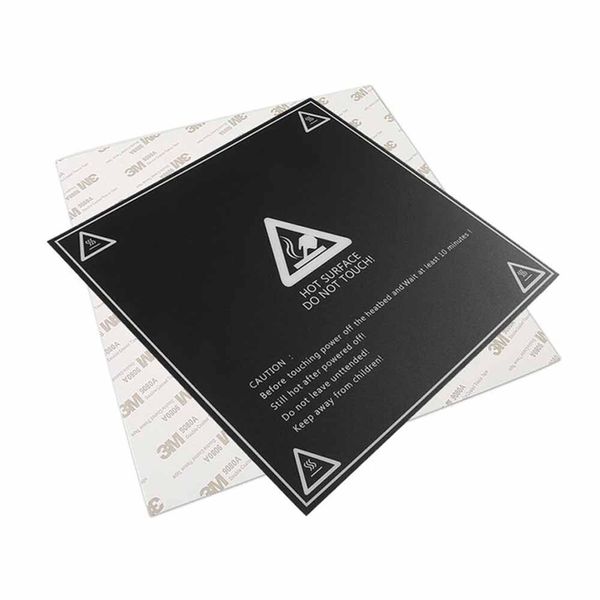 پد حرفه ای چسبی هیت بد 235×235 میلی متر / Heat Paper 3D Printer Hot Bed Sticker with 3m glue