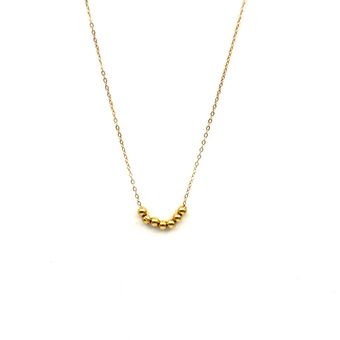 گردنبند زنانه مدل میلان گوی