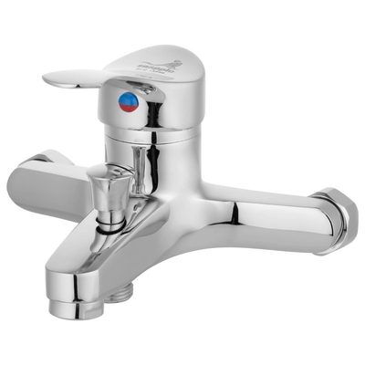 شیر حمام اسناپل مدل دنیز با بدنه برنجی و کارتریج سرامیکی | گارانتی 84 ماهه