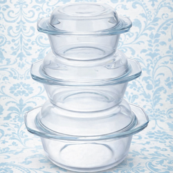 سرویس قابلمه پیرکس 6 پارچه فلورا