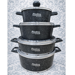 قابلمه رودینا 8پارچه مشکی