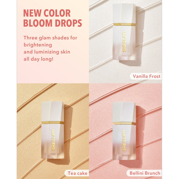 هایلایتر مایع شیگلم Sheglam Glow Bloom Liquid Highlighte