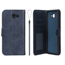 کیف موبایل مگنتی درجه یک داخل خز MNC Plus مدل Samsung Galaxy J5 Prime / J571 - سرمه ای
