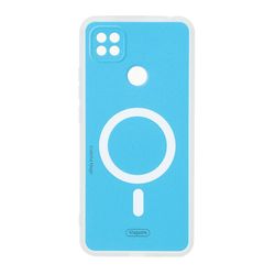 قاب Colorful Magic طرح مگ سیف محافظ لنزدار Xiaomi Redmi 10A / Redmi 9C / Poco C31 - آبی کد 1