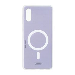 قاب Colorful Magic طرح مگ سیف Samsung Galaxy A02 / M02 - بنفش